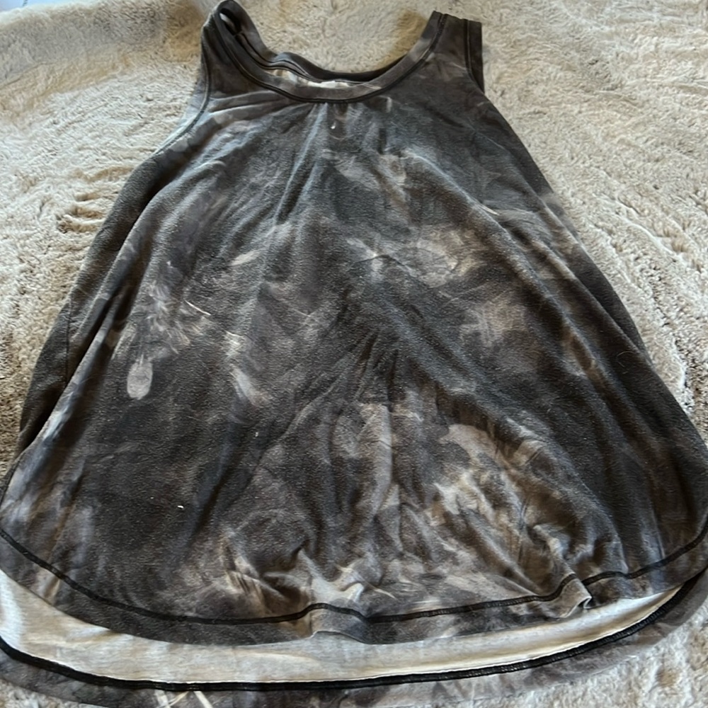 all in motion tie dyed race back tank